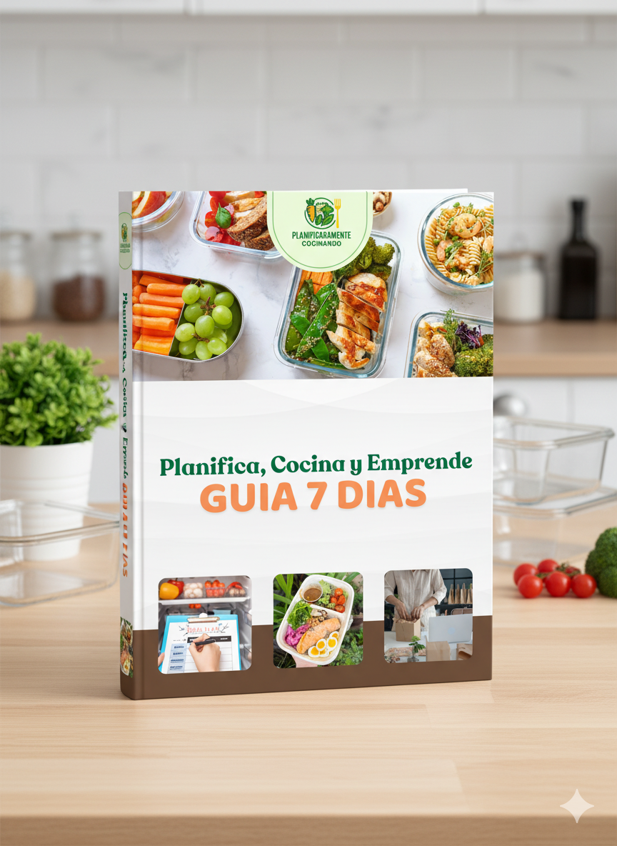 Guia 7 dias: Planificá, cociná y emprendé + 5 BONUS 🎁